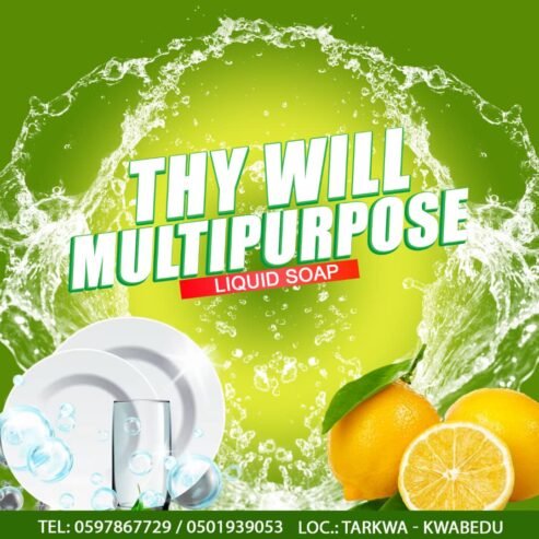 Thy will multipurpose liquid soap